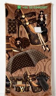 Louis Vuitton Throw Blankets